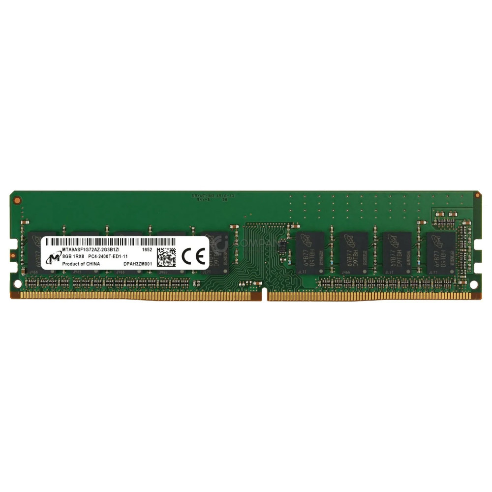 MTA9ASF1G72AZ-2G3B1 MICRON 8GB 1RX8 PC4-2400T 19200 MEMORY -