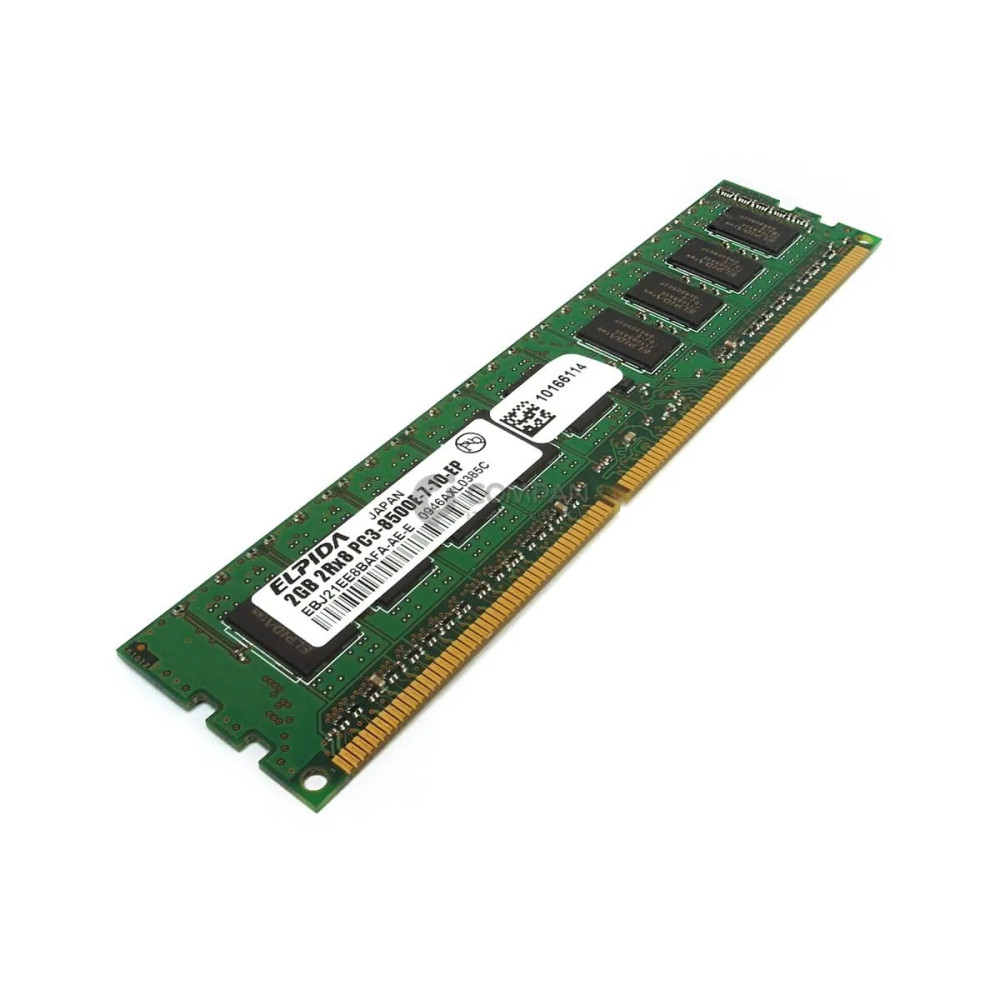 EBJ21EE8BAFA-AE-E ELPIDA 2GB 2RX8 PC3 8500E 1066MHZ MEMORY -