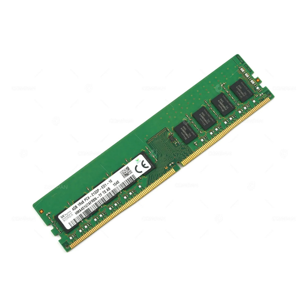 HMA451U7AFR8N-TF SAMSUNG MEMORY 4GB 1RX8 17000P PC4 ECC UDIMM 2133P DDR4 -