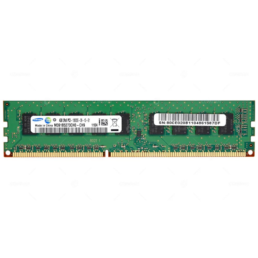 100-563-325 EMC MEMORY 4GB 2RX8 PC3 10600E DDR3 FOR VNX5100 5300 5700 DD2200