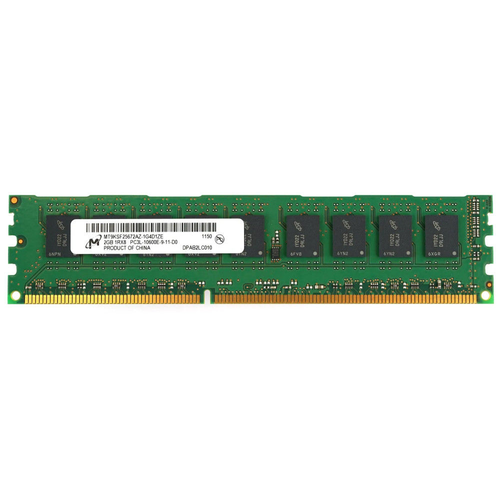 MT9KSF25672AZ-1G4D1 MICRON MEMORY 2GB 1RX8 PC3L 10600E DDR3