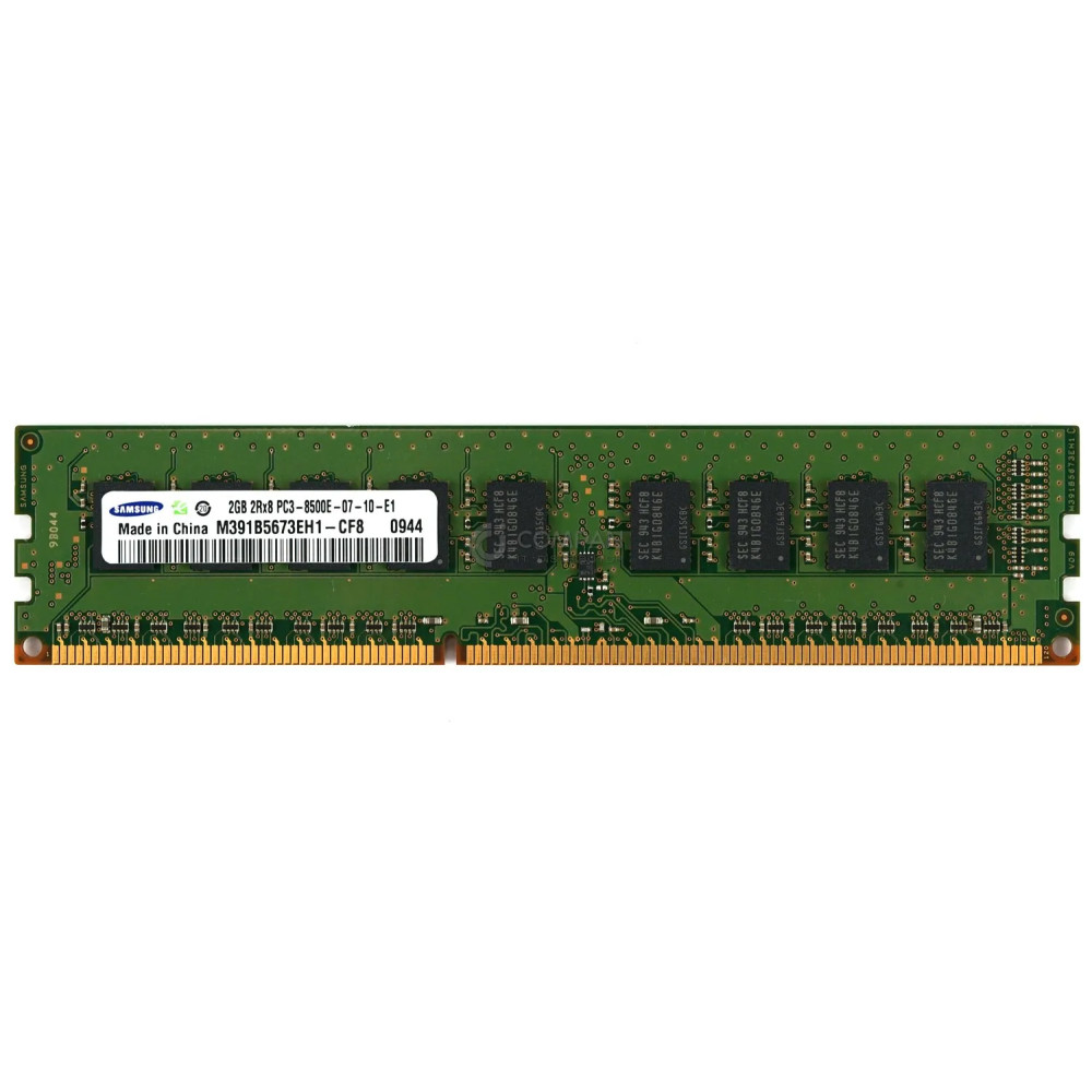 M391B5673EH1-CF8 SAMSUNG MEMORY 2GB 2RX8 PC3 8500E DDR3