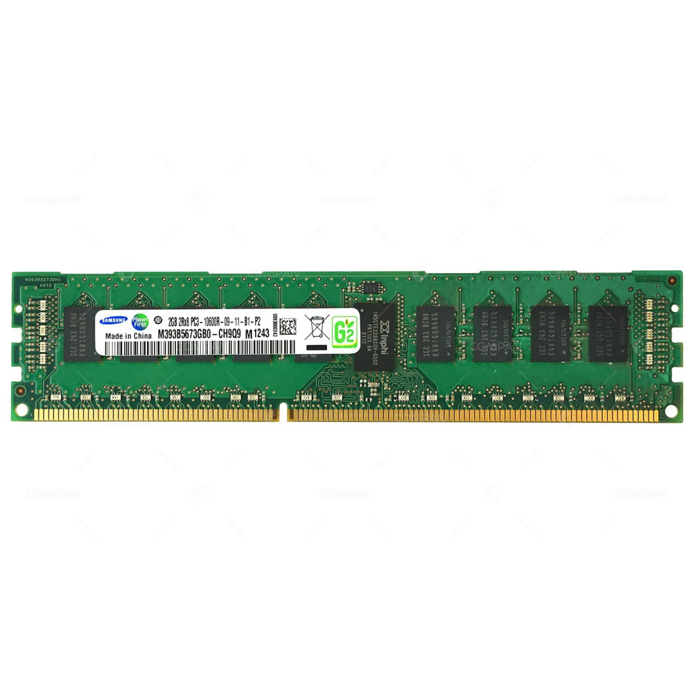 M393B5673GB0-CH9 SAMSUNG MEMORY 2GB 2RX8 PC3 10600R DDR3 -