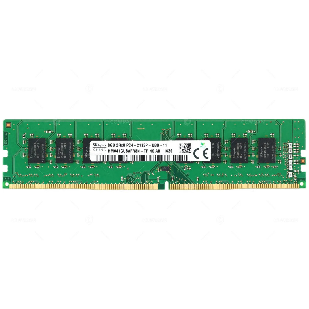 HMA41GU6AFR8N-TF HYNIX MEMORY 8GB 2RX8 PC4 2133P DDR4 17000P 288 PIN CL15 UDIMM NON-ECC -