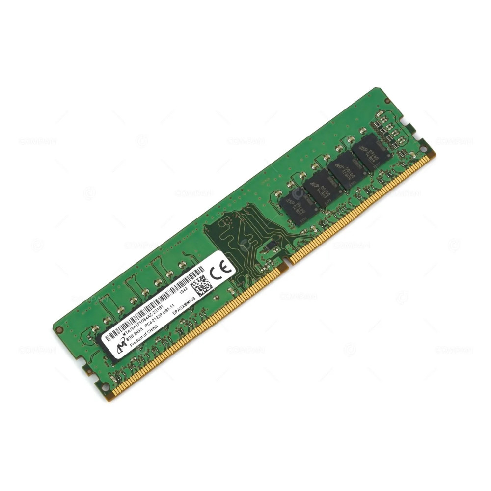 MTA16ATF1G64AZ-2G1B1 MICRON MEMORY 8GB 2RX8 PC4 2133P DDR4 17000P 288PIN CL15 NON ECC DIMM -