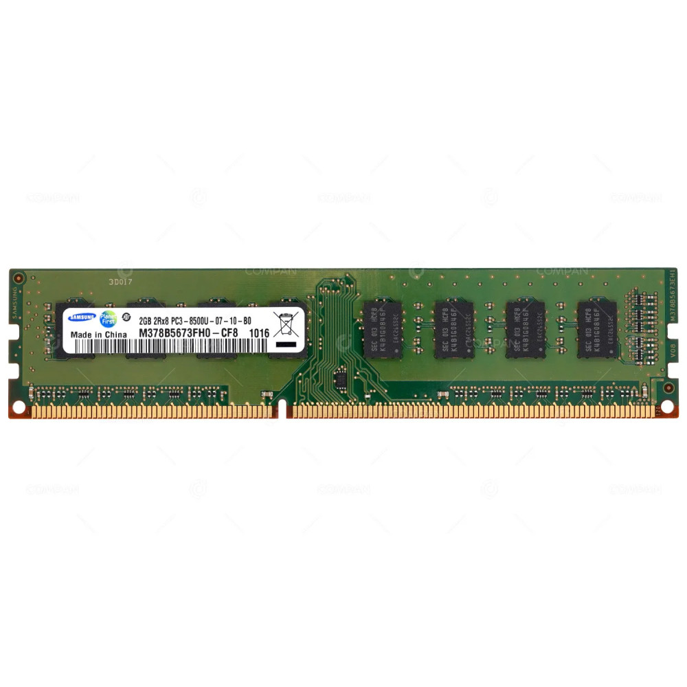 M378B5673FH0-CFB SAMSUNG MEMORY 2GB 2RX8 PC3-8500U DDR3 M378B5673FH0-CF8 -