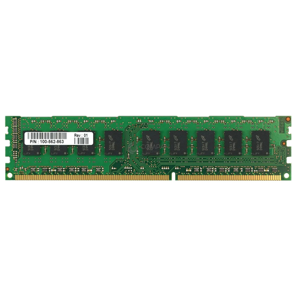 100-562-863 EMC DDR3 2GB 2RX8 PC3-10600 1333MHZ UDIMM FOR EMC VNX5300 VNX5700
