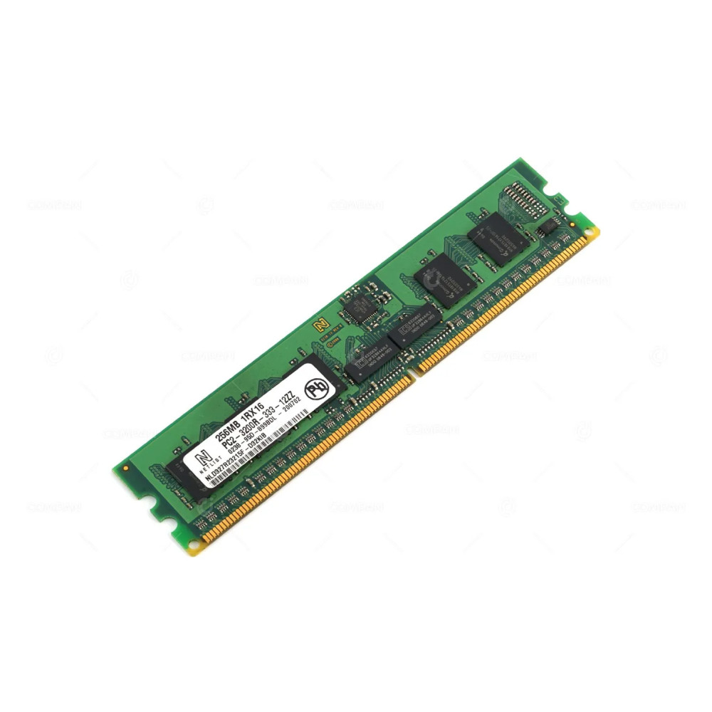 NLD327R23215F-D32KIB NETLIST MEMORY 256MB 1RX16 PC2 3200R 240 PIN 400MHZ 1.8V CL3 ECC RDIMM DDR2 -