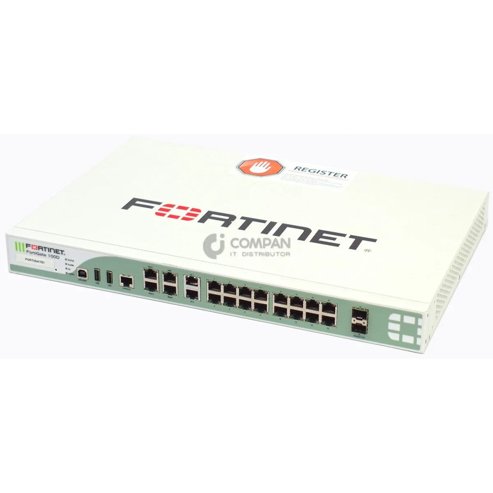 FORTINET FORTIgate 100D 16-PORT ETHERNET + 2-PORT SFP