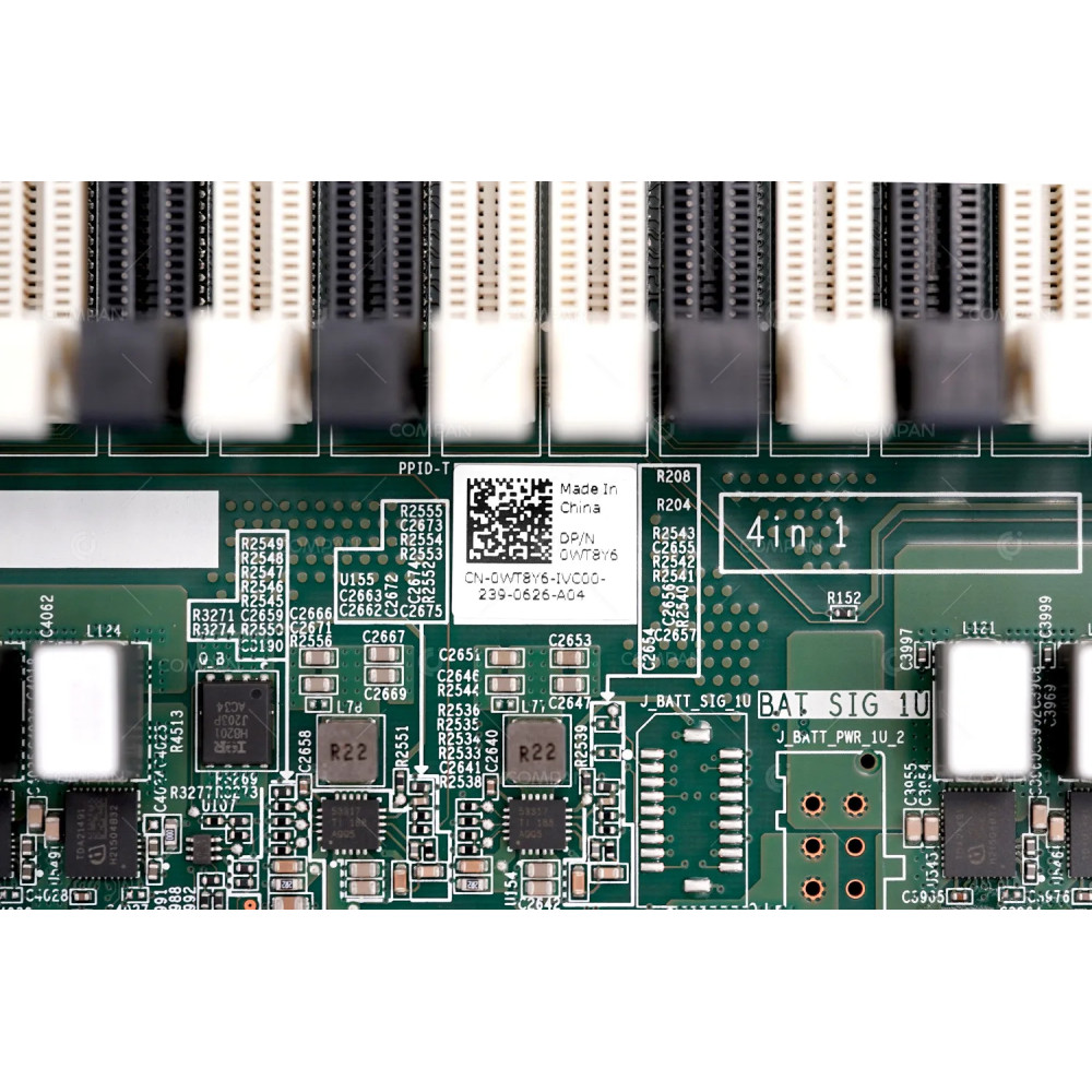 WT8Y6  DELL MOTHERBOARD DUAL LGA4189 DD4 FOR DELL POWEREDGE R750