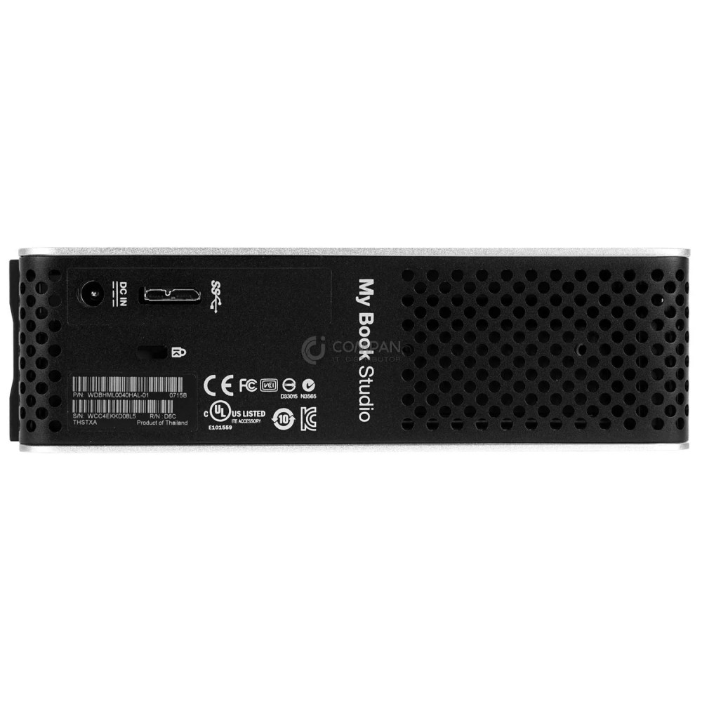 WDBHML0040HAL-01 WD 4TB MY BOOK STUDIO DESKOP EXTERNAL HARD DRIVE USB 3.0