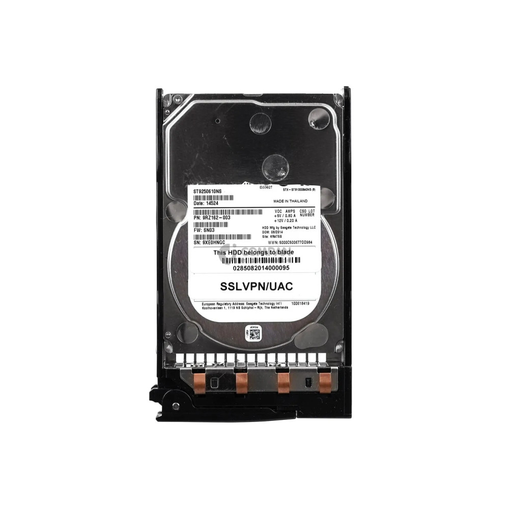 ST9250610NS SEAGATE 250GB 7.2K RPM SATA III 6GB SFF