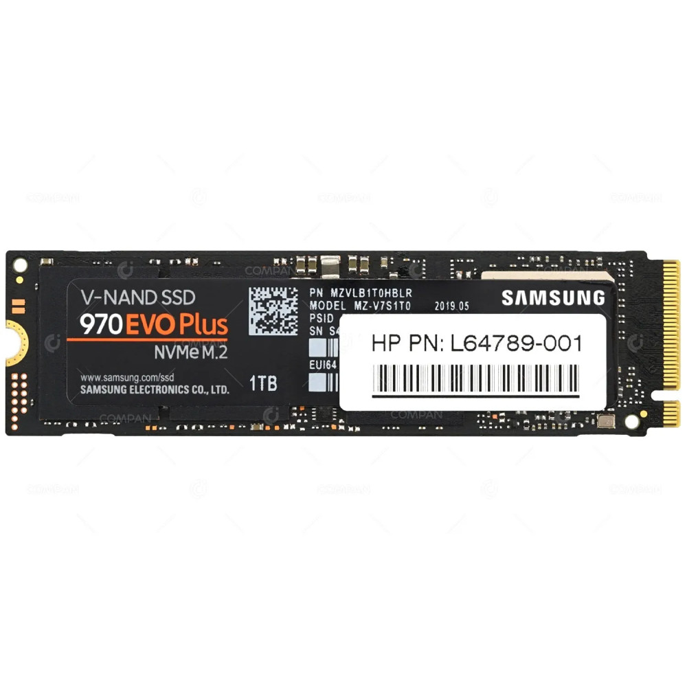 L64789-001 HP SOLID STATE DRIVE 1TB NVME M.2 970 EVO PLUS V-NAND SSD FOR Z8 G4