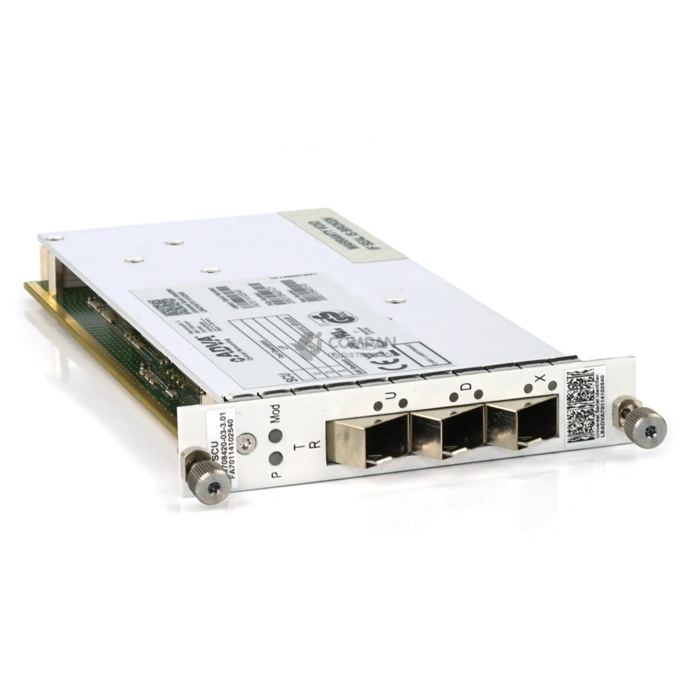 0063708420 ADVA OPTICAL NETWORKING  3X SFP SHELF CONTROL UNIT FOR FSP 3000R7 SCU