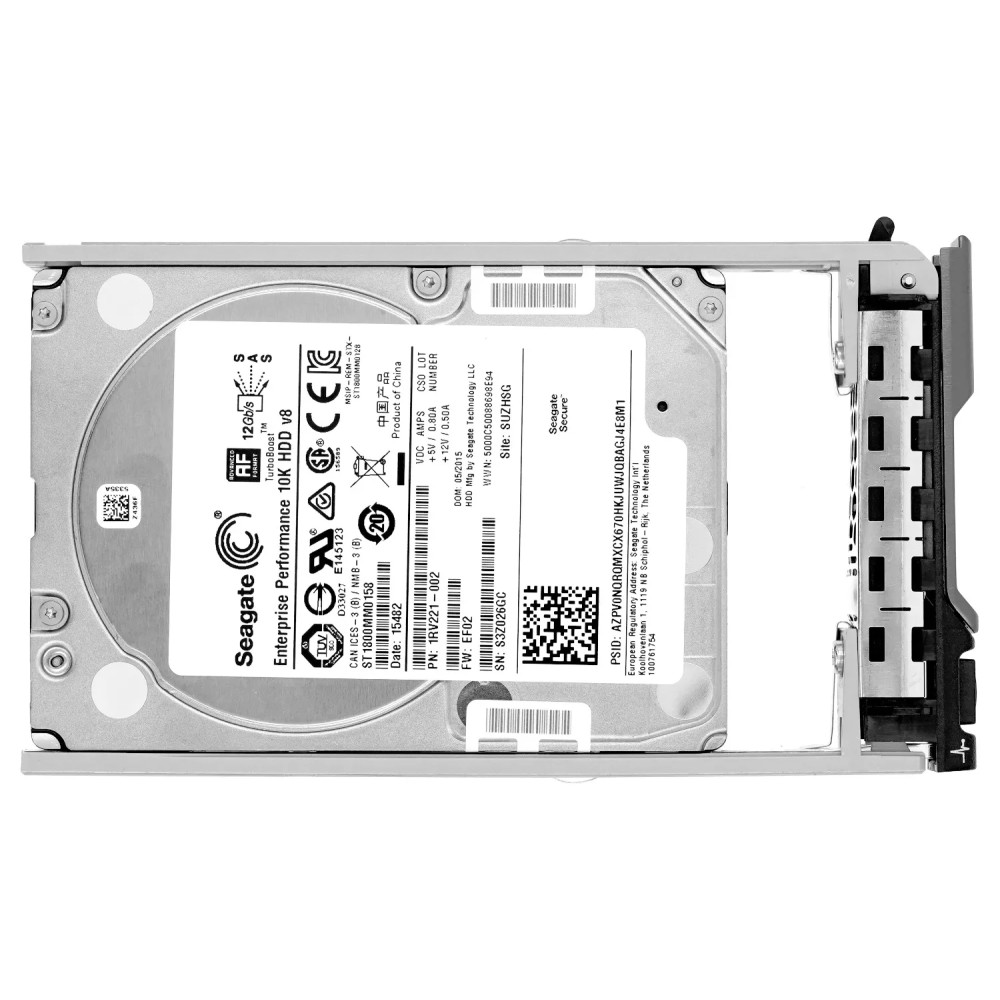 ST1800MM0158 SEAGATE HDD 1.8TB 10K SAS 12G 2.5" SFF FOR DELL SERVERS