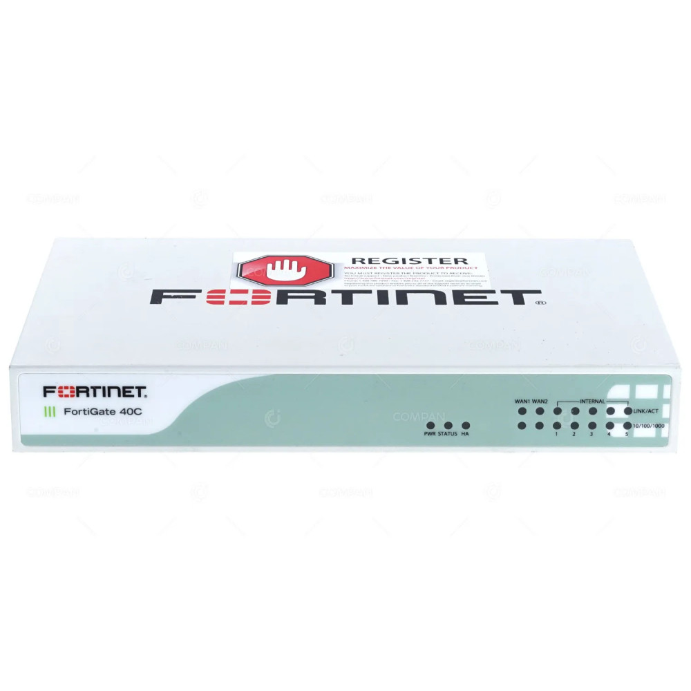 FG-40C FORTINET FORTIGATE-40C 7 PORT 1GB ETHERNET SECURITY APPLIANCE