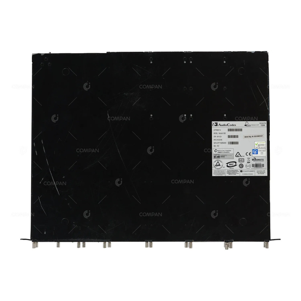 GTPM00114 AUDIOCODES MEDIANT 1000 VOIP MEDIA GATEWAY MEDIANT 1000, M1K-CH-DK-MX