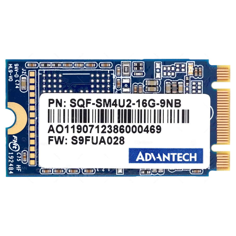 SQF-SM4U2-16G-9NB  ADVANTECH 16GB M.2 SATA SSD MODULE FOR HF40 AF40  CONTROLLER