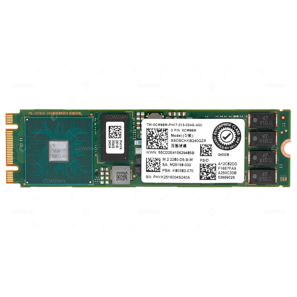 CM88M  DELL 240GB 6G SATA RI M.2 SSD 512E 2280 FOR BOSS CARD