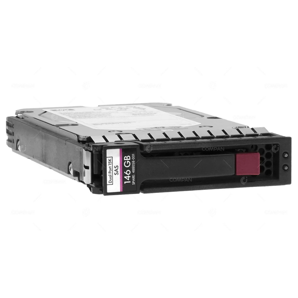 488058-001  HP 146GB 15K 3G SAS 3.5 LFF HARD DRIVE
