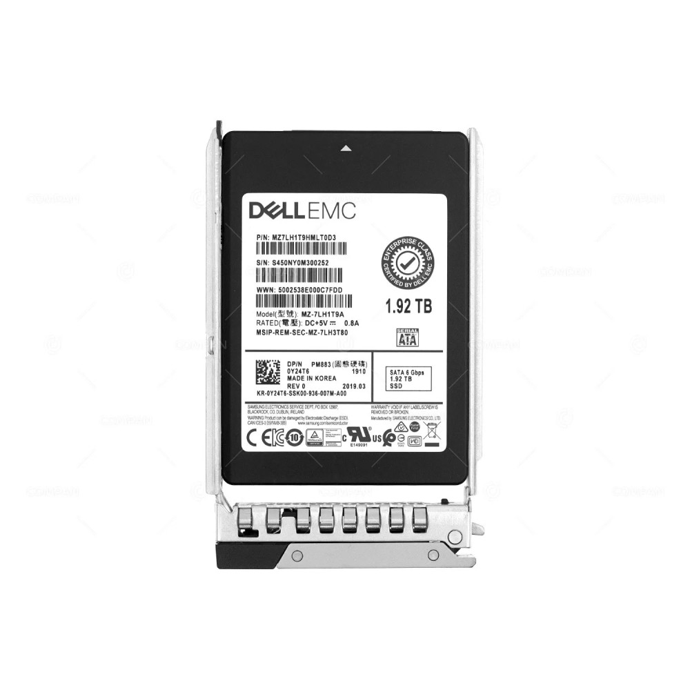 Y24T6 G14  DELL 1.92TB 6G SATA 2.5 SFF SSD FOR G14