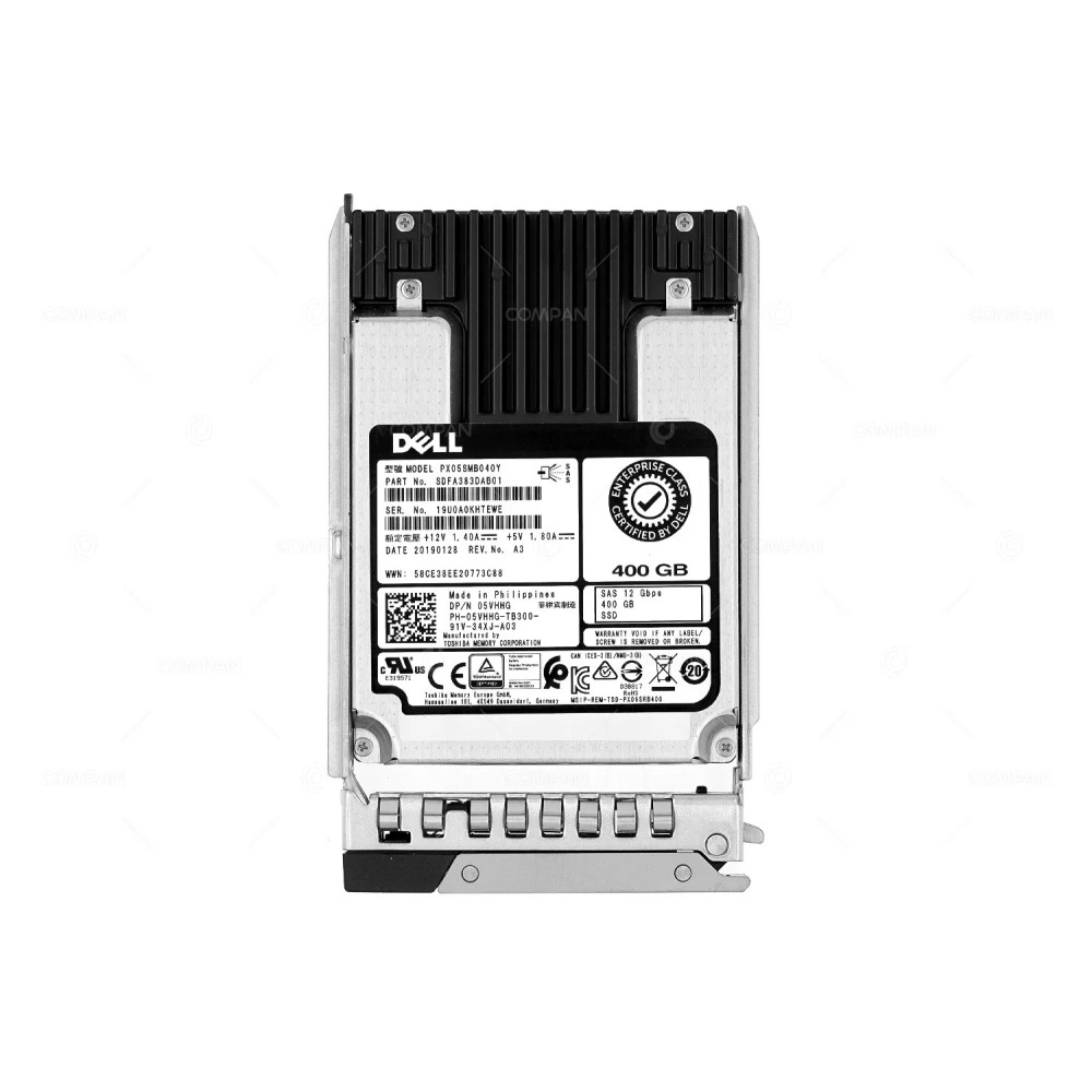 5VHHG G14  DELL 400GB 12G SAS 2.5 SFF SSD FOR G14