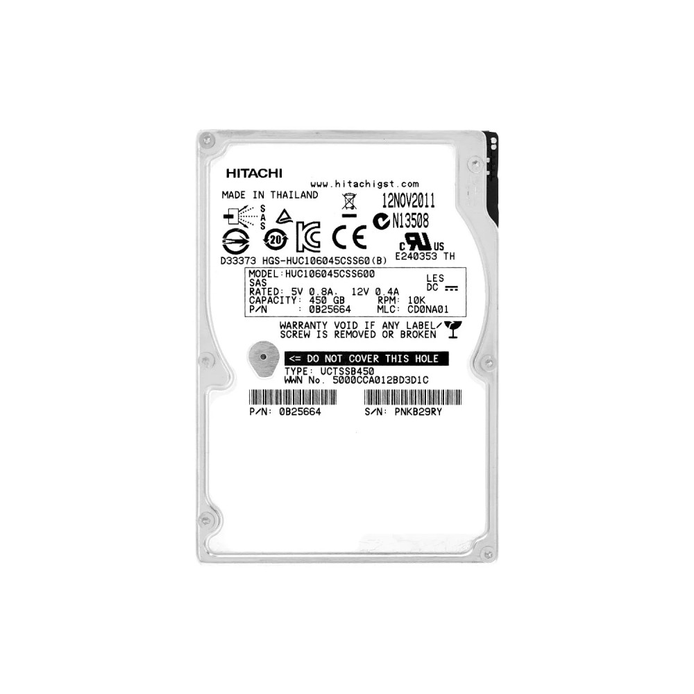 X422A-R5 NETAPP HDD 600GB / 10K / SAS 6G / 2.5" SFF / FOR DS2246 FAS2240-2