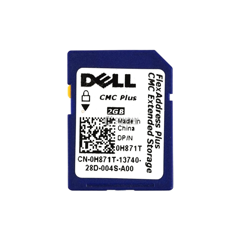 H871T DELL 2GB FLEXADDRESS PLUS CMC EXTENDED STORAGE SD CARD