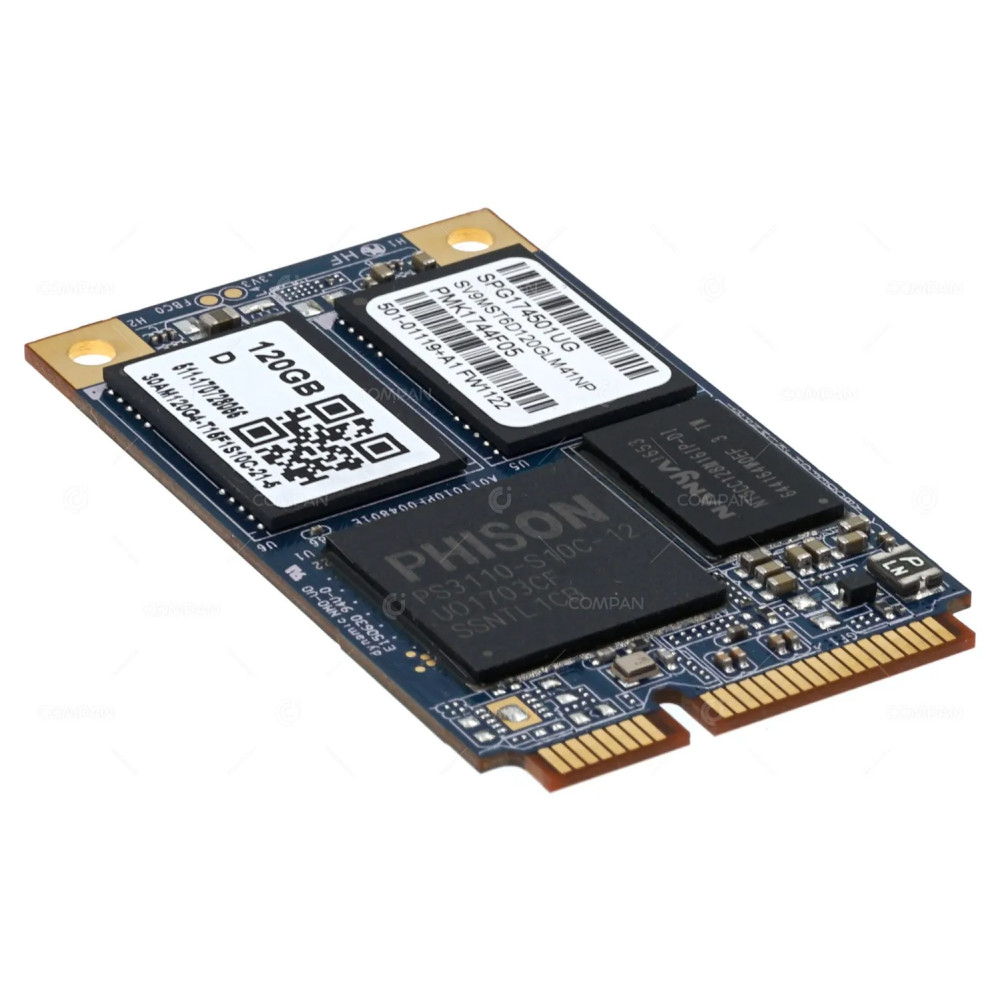 501-01119 NETAPP M600 MSATA 6G 120GB SSD BOOT DRIVE FOR NETAPP AFF-A300 FAS8200
