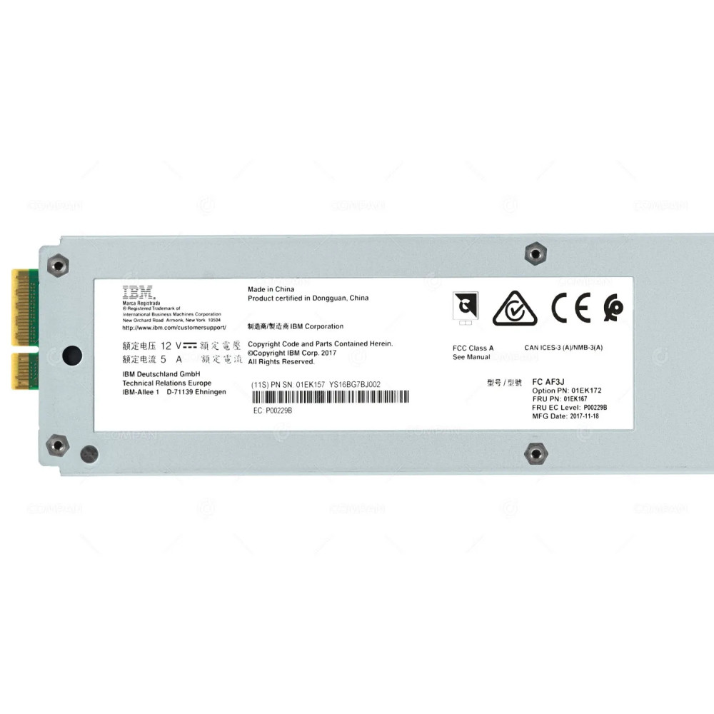 01EK167 / IBM 3.61TB FLASHSYSTEM MICROLATENCY MODULE