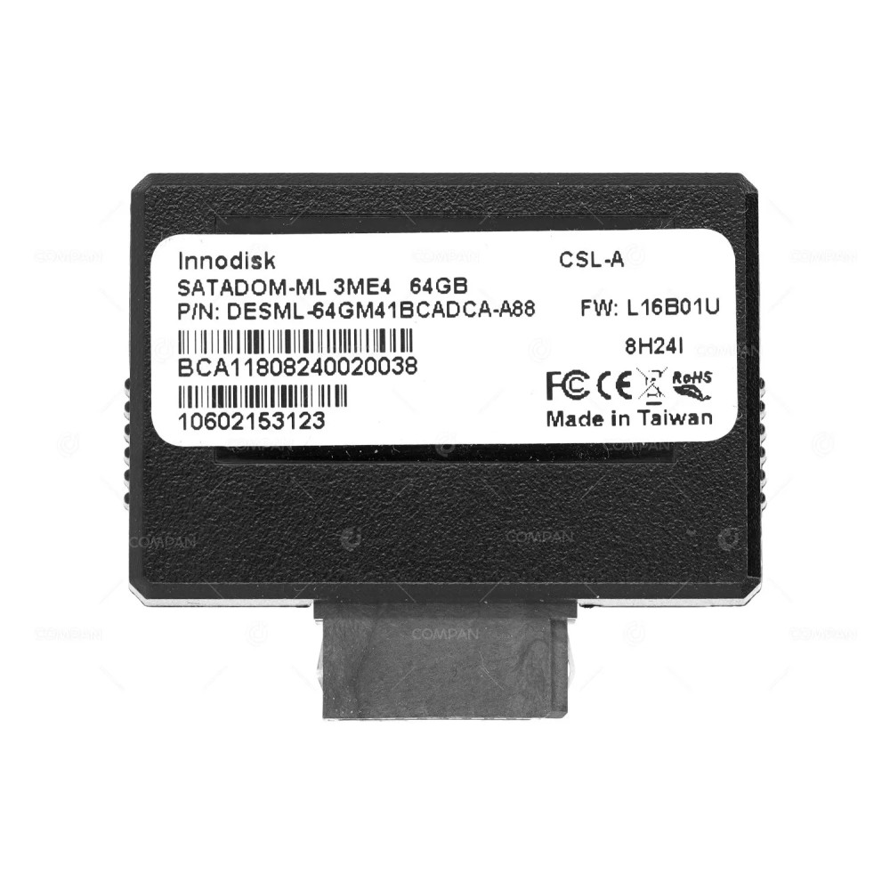 DESML-64GM41BCADCA-A88  INNODISK SATADOM-ML 3ME4 64GB 6G SATA MLC INDUSTRIAL FLASH STORAGE