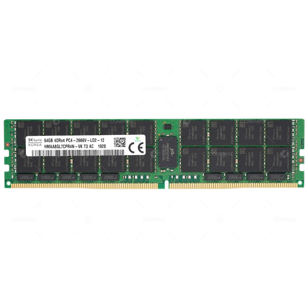 HMAA8GL7CPR4N-VK HYNIX DDR4 64GB 4DRX4 PC4-21333 2666MHZ LRDIMM CL19