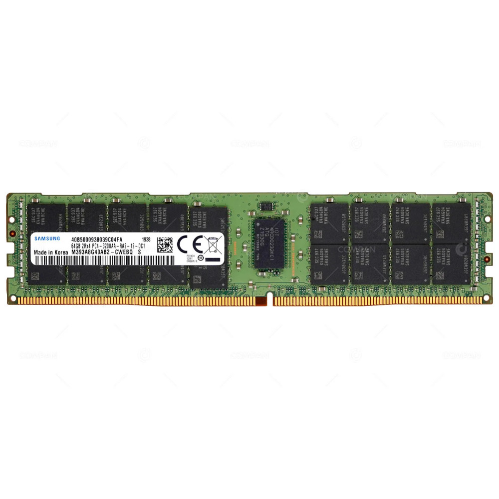 M393A8G40AB2-CWE  SAMSUNG MEMORY 64GB 2RX4 PC4 25600 DDR4 3200
