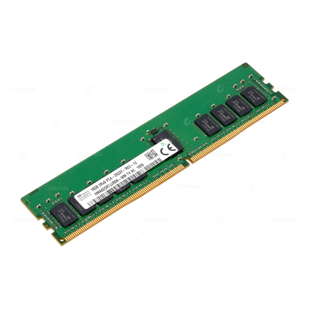 HMA82GR7JJR8N-WM  HYNIX 16GB 2RX8 PC4-2933Y CL21 1.2V  DDR4 ECC REGISTERED MEMORY