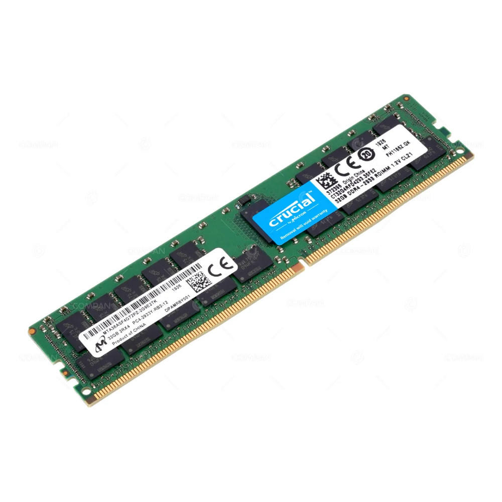 CT32G4RFD4293.36FE2  CRUCIAL DDR4 32GB PC4-23466 2933MHZ RDIMM CL21