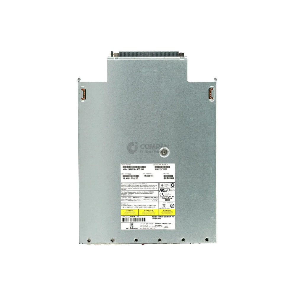 708048-001 HP CISCO CATALYST 1GBE 3020 BLADE SWITCH