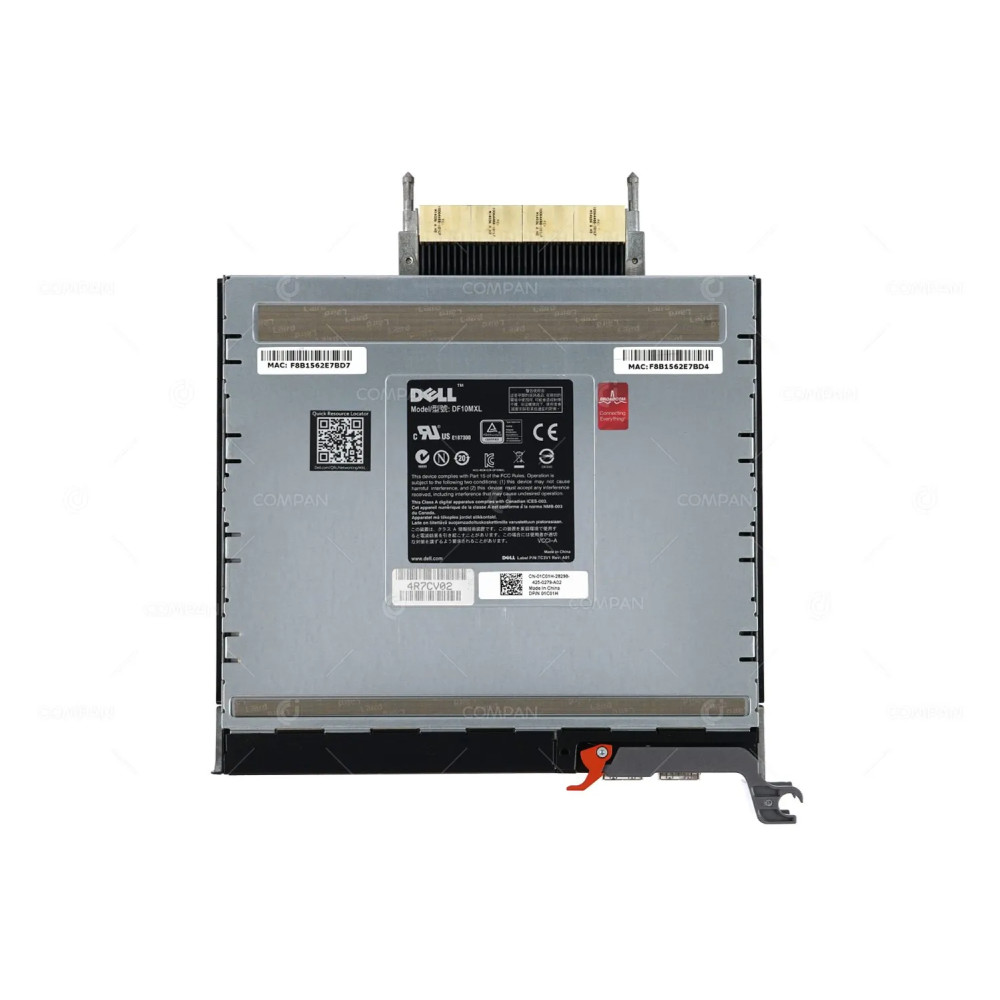 1C01H DELL DF10MXL DUAL PORT 10 / 40GB MODULE BLADE ADAPTERS FOR M1000E 01C01H, DF10MXL, TC3V1