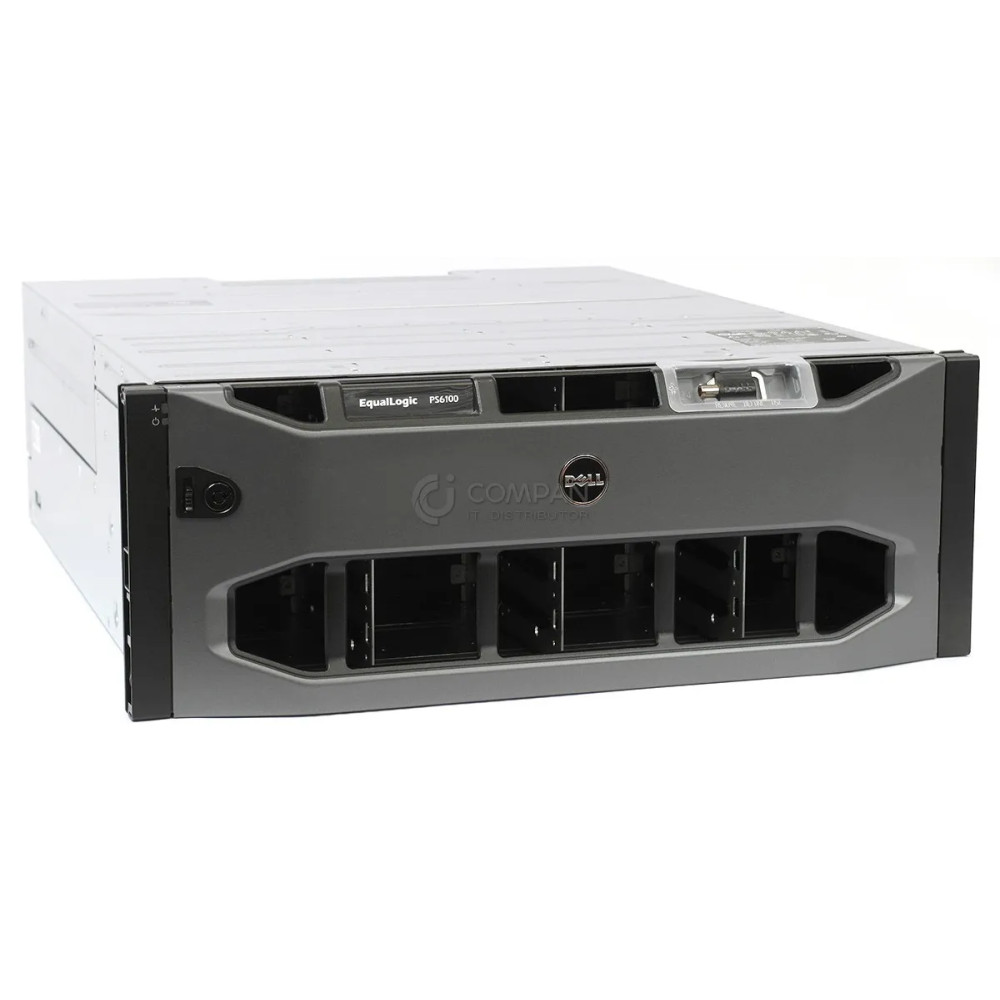DELL EQUALLOGIC PS6100 24 BAY LFF STORAGE ARRAY ENCLOSURE 24 X 1TB SAS