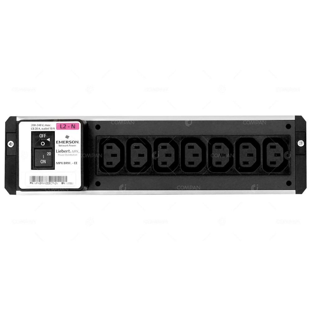 MPXBRM-EEBC4O2N  EMERSON LIEBERT MPX BRM POWER DISTRIBUTION MODULE 200-240V 16A