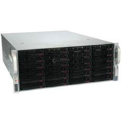 SUPERMICRO 24 BAY LFF 4U RACK SERVER CSE-846