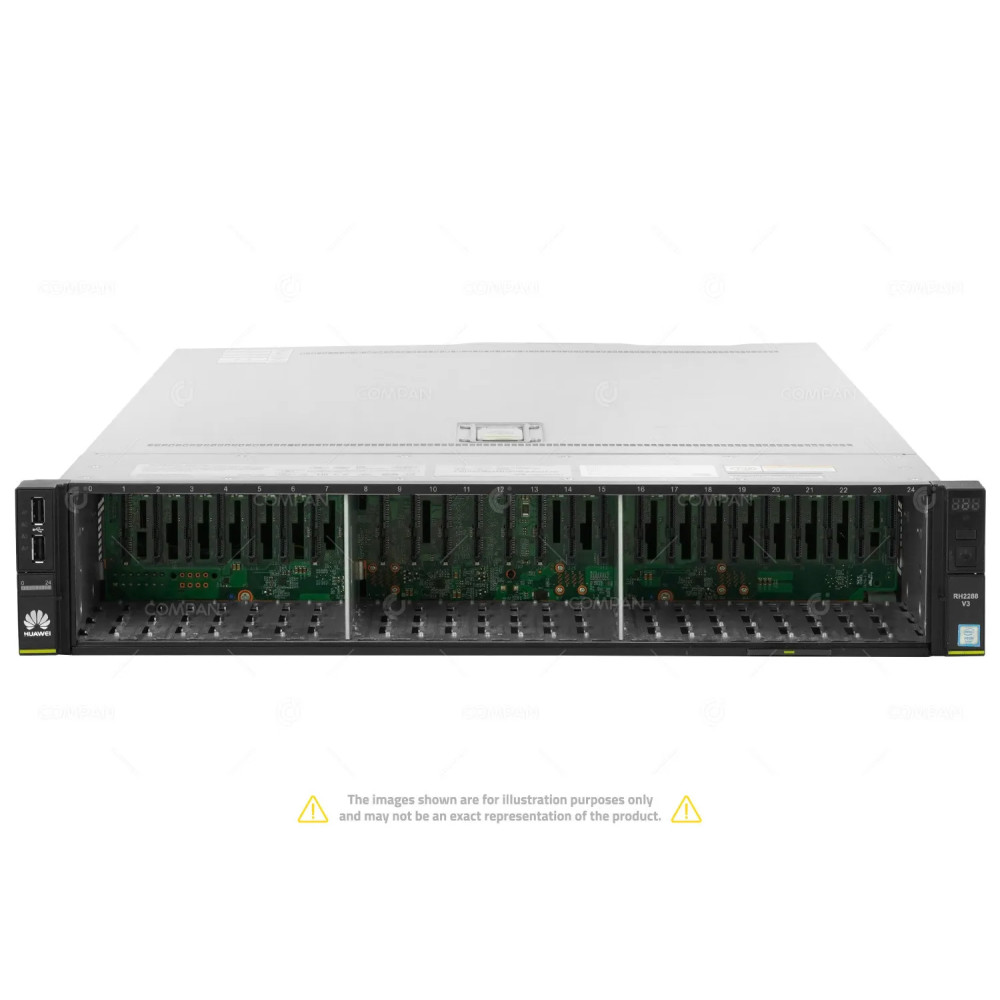 Huawei FusionServer RH2288 V3-24SFF 2x Xeon E5-2690 V4 256 GB RAM Rails
