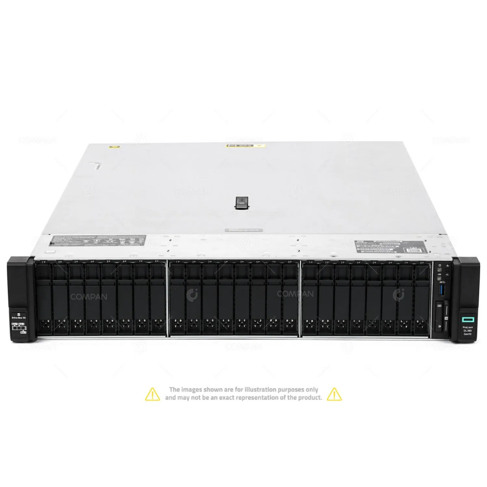 HPE Proliant DL380 G10 24SFF 2x Xeon Gold 6226 512 GB RAM 16x 3.84TB SSD Rails