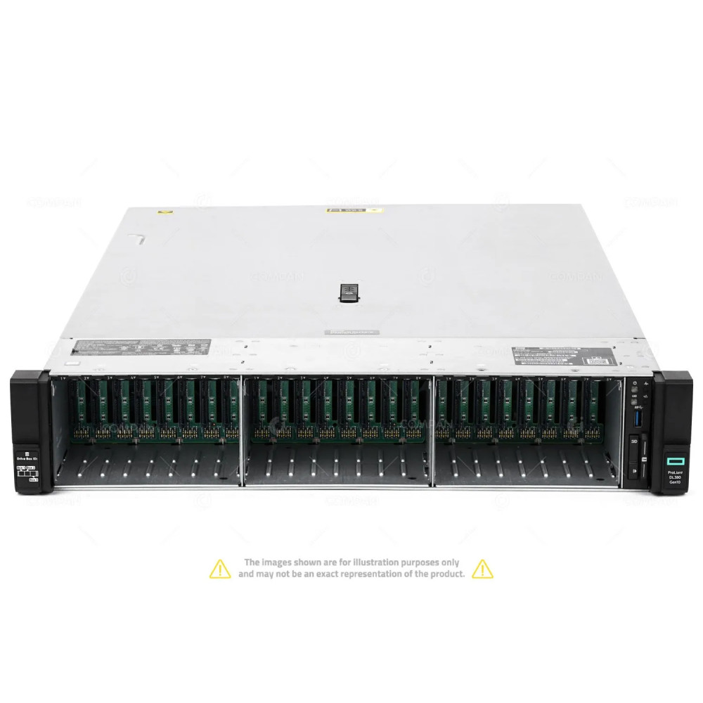 HPE Proliant DL380 G10 24SFF 2x Xeon Gold 6248 128 GB RAM 8x 3.84TB SSD Rails