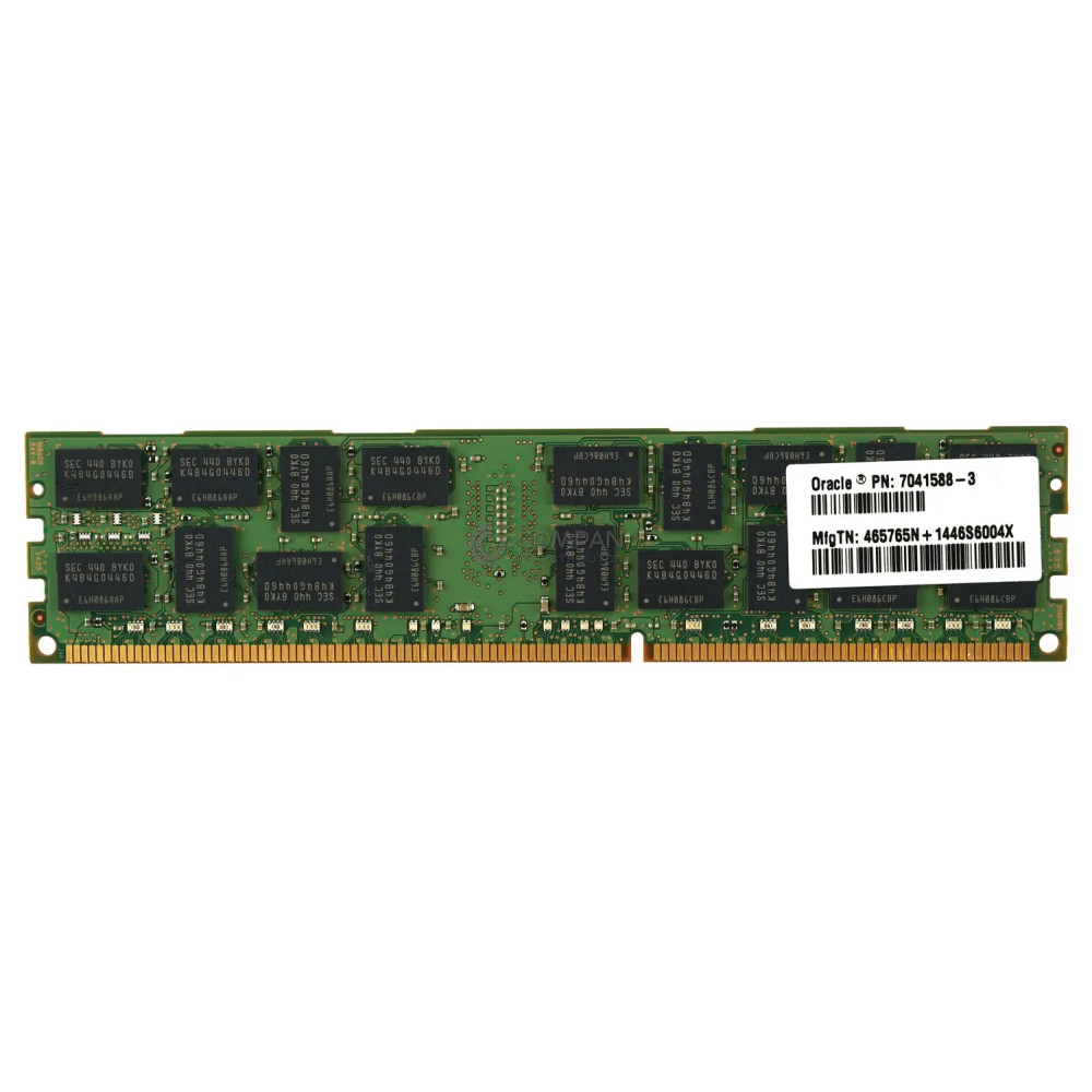 7041588 SUN DDR3 16GB 2RX4 PC3L-12800 1600MHZ RDIMM CL11