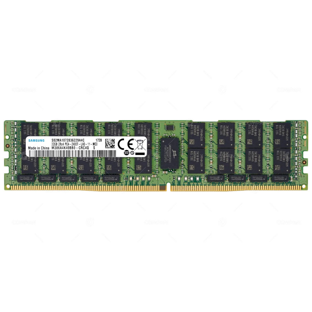 M386A4K40BB0-CRC  SAMSUNG MEMORY 32GB 2RX4 PC4 19200 DDR4 2400