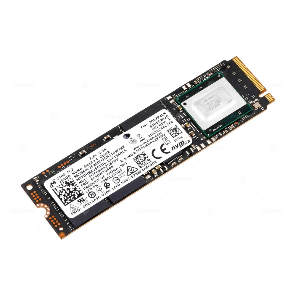 5SS0W79496  LENOVO 256GB M.2 2280 PCIE NVME SSD