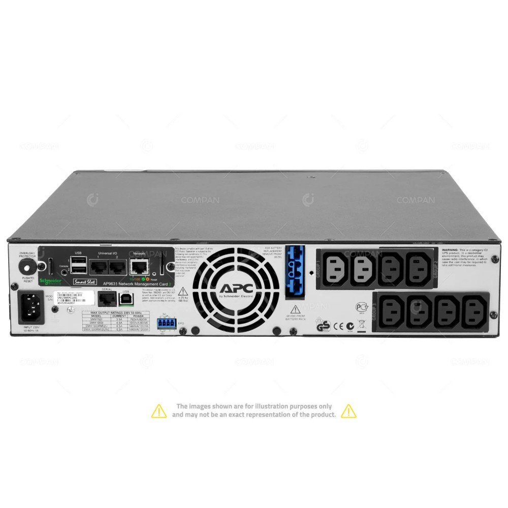 SMX1500RMI2UNC APC SMART-UPS X 1500VA, 1200W C14