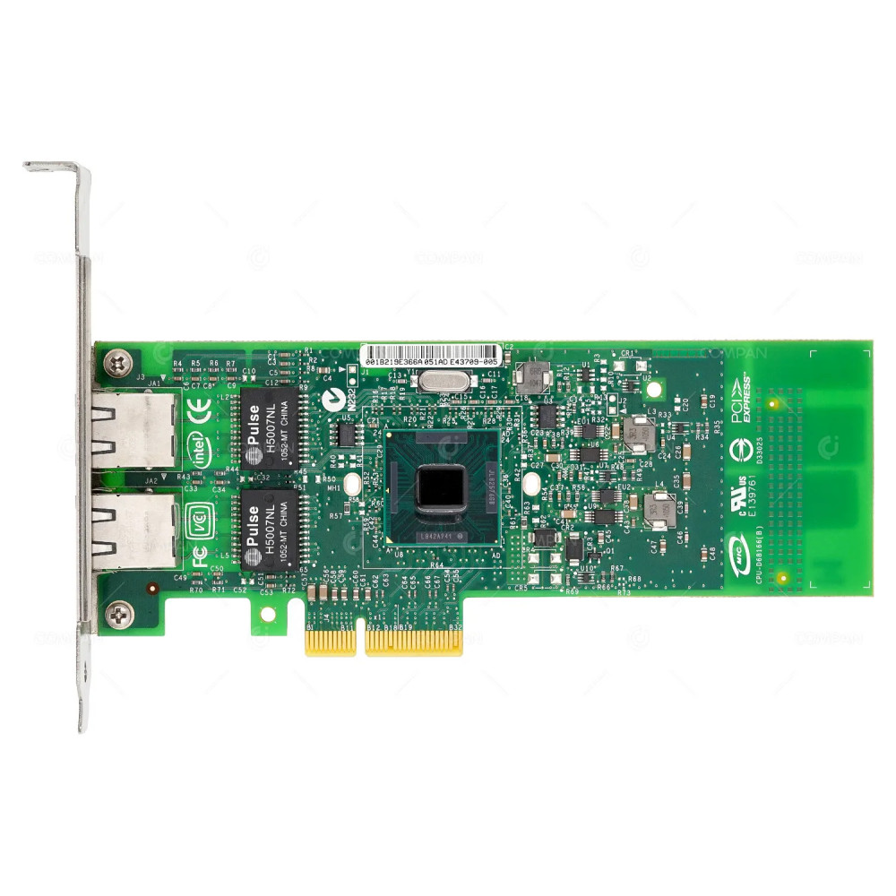 E1G42ETBLK  INTEL ET DUAL PORT 1G PCIE X4 RJ45 NETWORK ADAPTER
