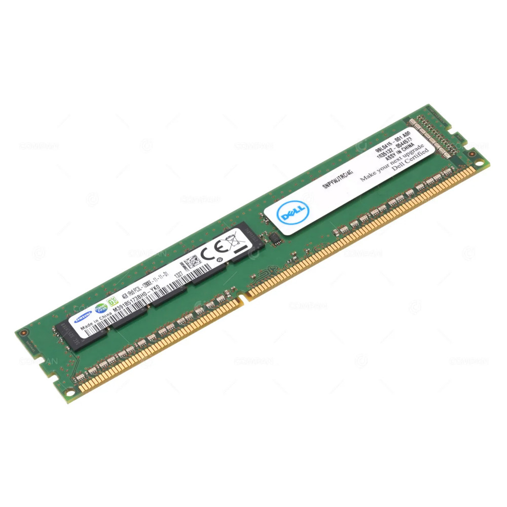 SNPYWJTRC-4G  DELL MEMORY 4GB 1RX8 PC3 12800 DDR3 1600