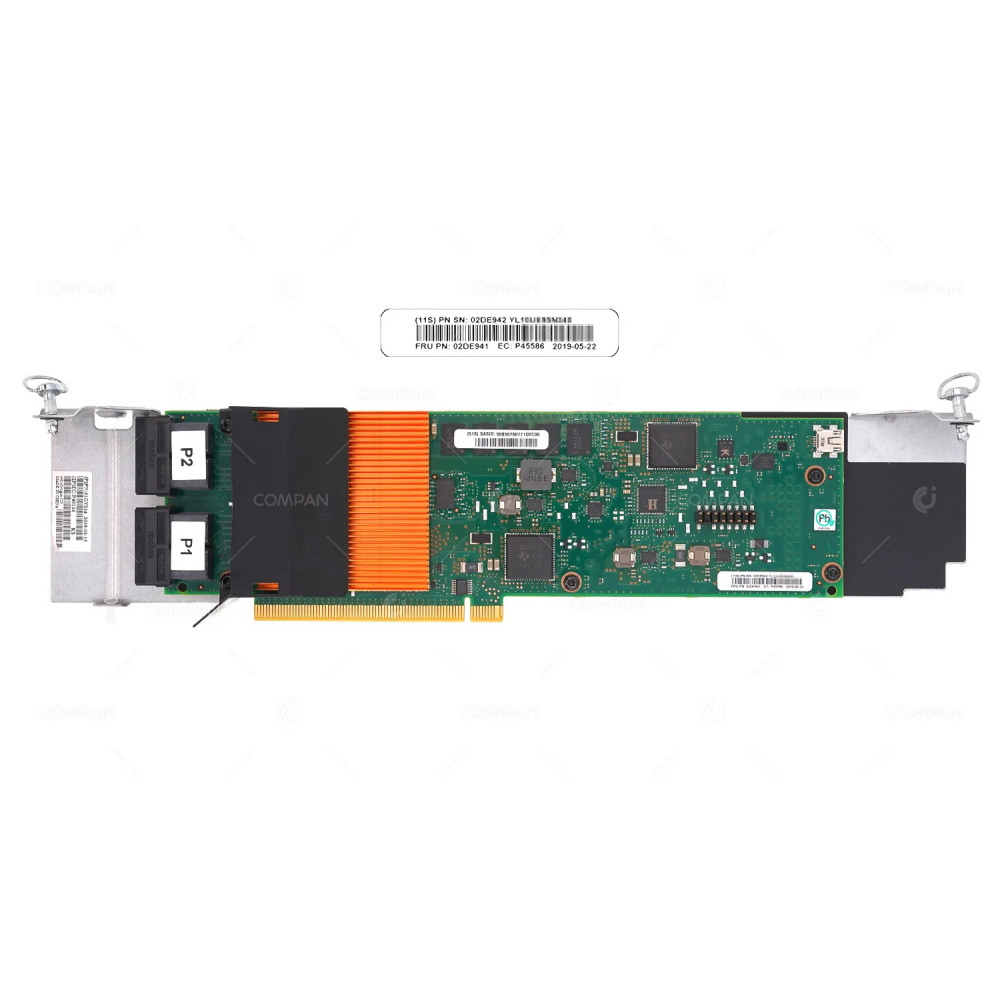 02DE941  IBM SAS CONTROLLER 6GB PCI-E X8 FOR IBM PSERIES POWER9 S914, S924, S922